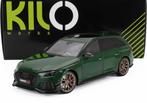 NZG 1:18 Audi RS4 Darwin Pro B9 Green, Hobby en Vrije tijd, Modelauto's | 1:18, Ophalen of Verzenden, Zo goed als nieuw, Overige merken
