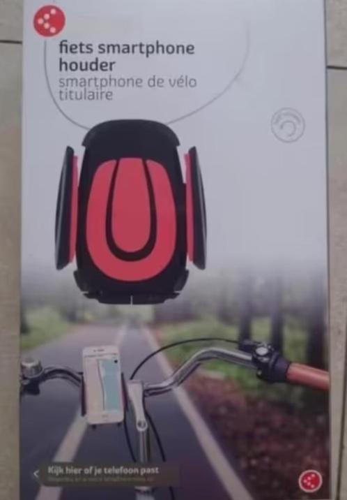 Smartphone houder voor op de fiets, Telecommunicatie, Telefoonhouders, Nieuw, Fiets, Ophalen of Verzenden