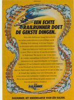retro reclame 1989 NS railrunner naar De Efteling pretpark, Verzamelen, Verzenden, Overige typen