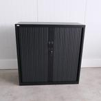 Roldeurkast, Zwart, 120x45x120cm (bxdxh), Sleutel, RD114, Gebruikt, 100 tot 150 cm, -, 100 tot 150 cm