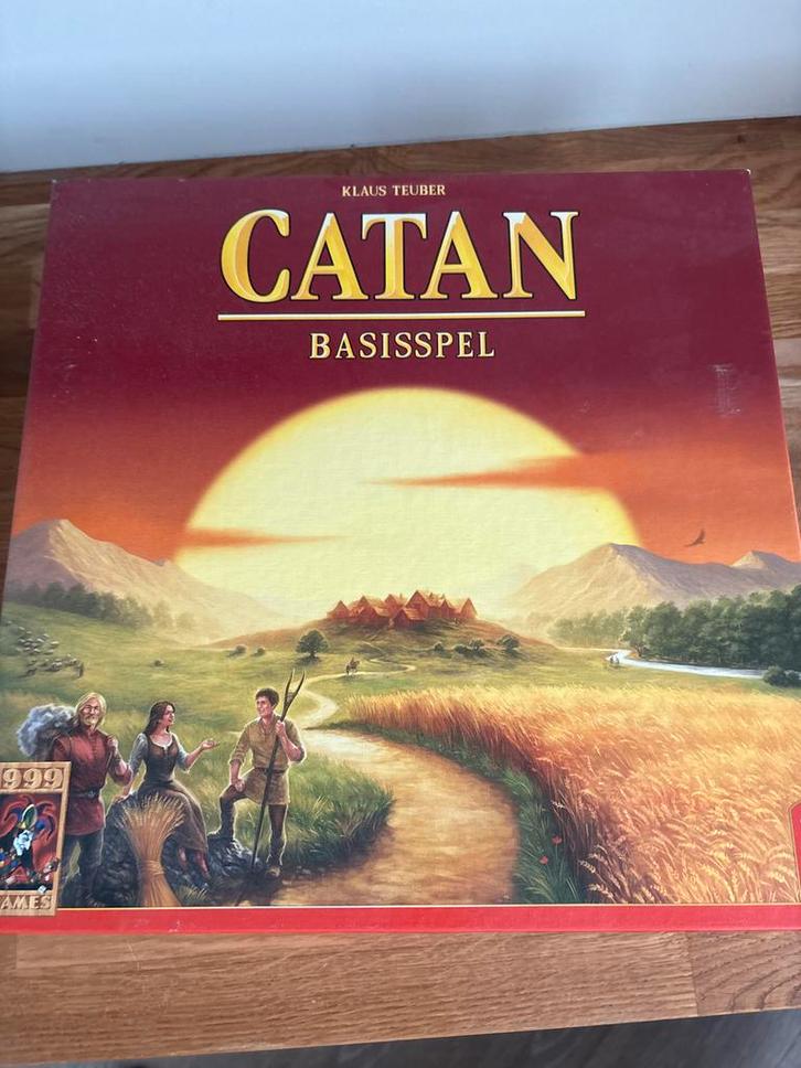 Catan Basisspel - Kolonisten van Catan, Hobby en Vrije tijd, Gezelschapsspellen | Bordspellen, Zo goed als nieuw, Drie of vier spelers