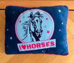Leuk kussen met paard erop voor paardenmeisje ZGAN, Huis en Inrichting, Woonaccessoires | Kussens, Ophalen of Verzenden, Zo goed als nieuw