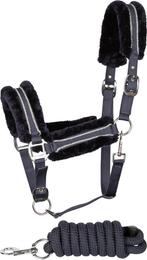 Harry's Horse Halsterset Soft, Navy, maat Cob, Ophalen of Verzenden, Nieuw, Overige soorten