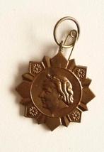 SPELD WILHELMINA 50 JAAR EN MEDAILLE KON JULIANA BRONS, Verzenden, Zo goed als nieuw, Nederland, Overige typen