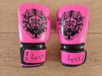 Handschoenen en scheenbeschermers kickboksen, Leo, 8-9 jaar, Sport en Fitness, Vechtsporten en Zelfverdediging, Overige, Maat XS of kleiner