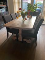 Eikenhouten eettafel, Ophalen, Gebruikt, Kloostertafel, Minder dan 4 stoelen