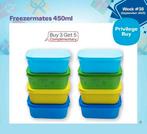TUPPERWARE FreezerMates - IGLOO Diepvriesdozen 450 ml, Huis en Inrichting, Keuken | Tupperware, Ophalen of Verzenden, Nieuw