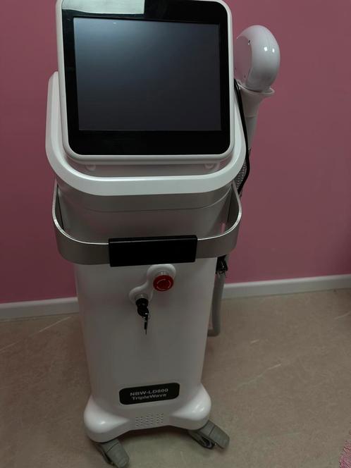 DIODE ICE LASER ULTRA COMPLEET VERNIEUWD TEKOOP, Witgoed en Apparatuur, Persoonlijke-verzorgingsapparatuur, Zo goed als nieuw