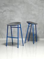LJ3 PET Felt barkrukken 6x De Vorm design stool prijs p/stuk, Met voetsteun, NL, De Vorm, 60 tot 90 cm