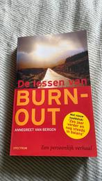 A. van Bergen - De lessen van burn-out, Ophalen of Verzenden, Zo goed als nieuw, A. van Bergen