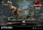 Prime 1 studio Velociraptor Open mouth bonus Jurassic Park, Verzamelen, Ophalen, Zo goed als nieuw, Fantasy