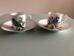 kop en schotel porcelaine de Paris, Ophalen of Verzenden, Zo goed als nieuw, Kop en/of schotel