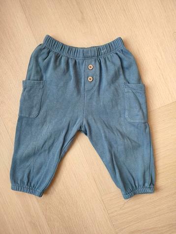 Blauw/grijs broekje - maat 74 beschikbaar voor biedingen