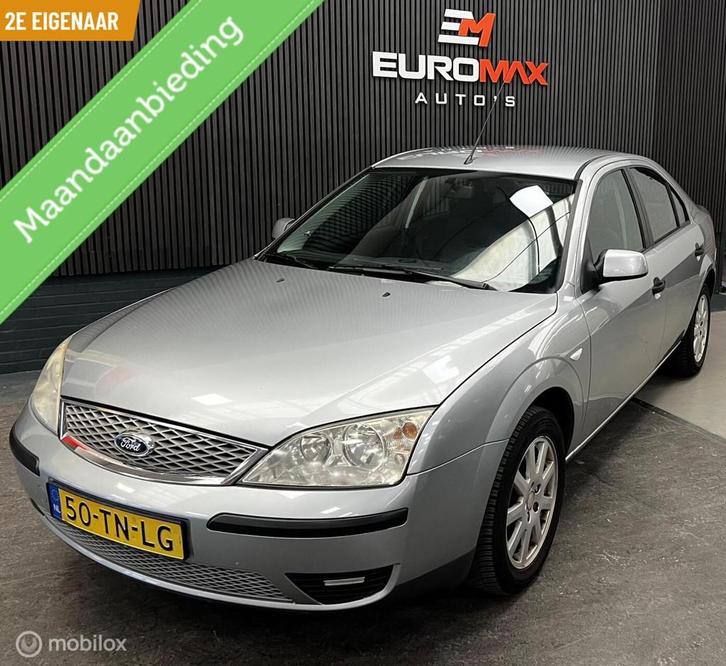 Ford Mondeo 1.8-16V Ambiente NAP - 2e Eigenaar - Trekhaak, Auto's, Ford, Bedrijf, Te koop, Mondeo, ABS, Airbags, Airconditioning