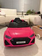 Audi RS6 Kinderauto Roze, Kinderen en Baby's, Speelgoed | Buiten | Accuvoertuigen, Ophalen, Zo goed als nieuw