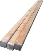 3 Hardhouten palen 9.5x9.5 cm / 4.50 meter lang nr: HB35, Tuin en Terras, Palen, Balken en Planken, Ophalen, Palen, Nieuw, Hardhout