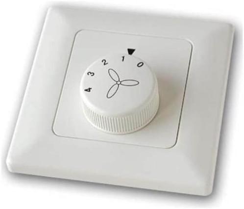 Werof Wall controle,4 standen schakelaar voor ventilatoren, Caravans en Kamperen, Camper-accessoires, Nieuw, Ophalen