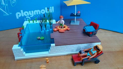 Vakantie 5575 Zwembad  compleet Zo Goed Als Nieuw!, Kinderen en Baby's, Speelgoed | Playmobil, Zo goed als nieuw, Complete set