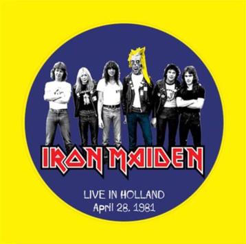 Vinyl LP Iron Maiden Live In Holland 1981 PICTURE DISC NIEUW