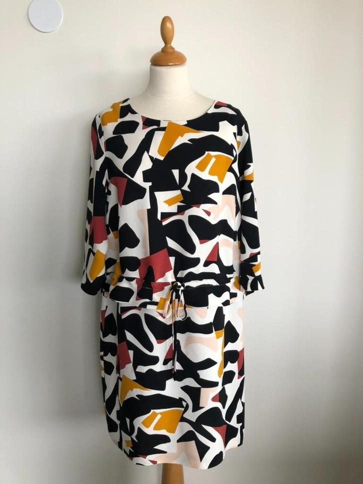 SELECTED FEMME jurk, maat 40, Kleding | Dames, Jurken, Zo goed als nieuw, Maat 38/40 (M), Zwart, Onder de knie, Verzenden
