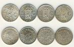 Nederlands Indië Ned 10 cent 1941s-41p-42s-45p Zilver c-396, Postzegels en Munten, Munten | Nederland, Setje, Zilver, Ophalen of Verzenden