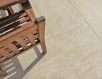 Terras-tuintegels beige - ANDES GOLD 60x60x2 - 230m², 60 cm of meer, Nieuw, Ophalen of Verzenden, 10 m² of meer