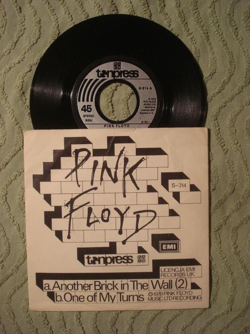 Pink Floyd 7" Vinyl Single: Another brick in the wall (Polen, Cd's en Dvd's, Vinyl Singles, Single, Rock en Metal, 7 inch, Ophalen of Verzenden