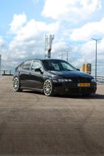 Seat Leon 3.2 VR6 4WD 2001 Zwart, Auto's, Leon, Leder en Stof, Zwart, Origineel Nederlands