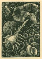 3136 Ex Libris Nederland : Agatha Meijer, 1935, Antiek en Kunst, Verzenden