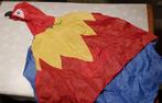 9x papegaaien poncho  koopje!, Ophalen of Verzenden, Zo goed als nieuw, Carnaval