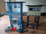 Playmobil Politiebureau met meubeltjes en poppetjes, Ophalen of Verzenden, Gebruikt