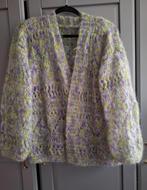 Nieuw handgemaakt mohair vest, maat s/m/l, Overige kleuren, Maat 42/44 (L), Nieuw, Ophalen of Verzenden