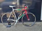 Singlespeed giant peloton superlite 58 cm, Fietsen en Brommers, Fietsen | Racefietsen, Ophalen, Staal, Giant, 57 tot 61 cm