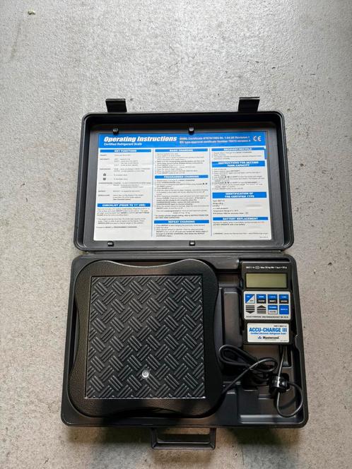 MASTERCOOL 98211-A NMI GEKEURDE WEEGSCHAAL, Doe-het-zelf en Verbouw, Meetapparatuur, Zo goed als nieuw, Ophalen