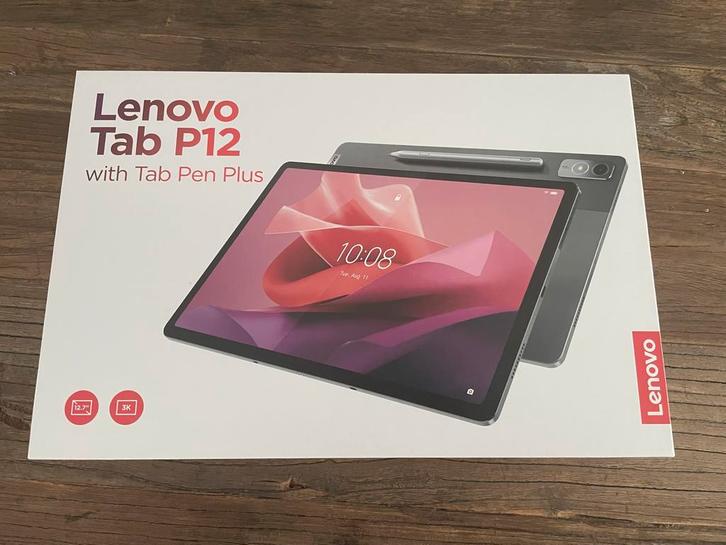 Lenovo Tab P12 256GB - Nieuwstaat! Met garantie, Computers en Software, Android Tablets, Nieuw, Wi-Fi, 12 inch, 256 GB, Uitbreidbaar geheugen