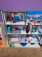 LOL Poppenhuis, Camper & Haarsalon Speelset, Ophalen of Verzenden, Zo goed als nieuw, Poppenhuis