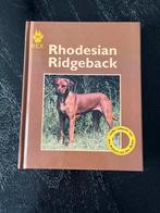 Rhodesian Ridgeback boek, Ophalen of Verzenden, Zo goed als nieuw, Honden