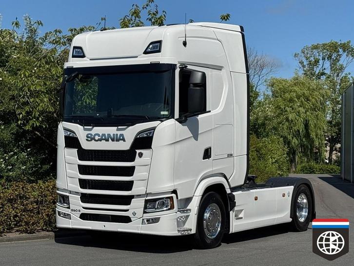 Scania 590 S DOUBLE PTO - FULL SPOILER - NEW K1417, Auto's, Vrachtwagens, Bedrijf, Te koop, ABS, Airconditioning, Bluetooth, Elektrische buitenspiegels