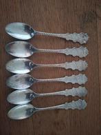 Zes vintage lepeltjes, Antiek en Kunst, Antiek | Bestek, Ophalen of Verzenden