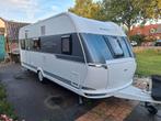 Hobby 540 kmfe excellent mover voortent luifel, Hobby, Schokbreker, Dwars-stapelbed, Treinzit