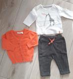 Setje. T-Shirt-Broekje-Vest   Maat 56  PRENATAL, Kinderen en Baby's, Babykleding | Maat 56, Meisje, Ophalen of Verzenden, Zo goed als nieuw