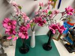 kunstbloemen in vaas, Huis en Inrichting, Woonaccessoires | Kunstplanten en Kunstbloemen, Ophalen of Verzenden, Zo goed als nieuw