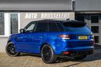 Land Rover Range Rover Sport 5.0 V8 Supercharged SVR Grijs k, Auto's, Land Rover, Automaat, Blauw, Leder, Bedrijf