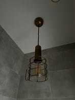Draadstaal hanglamp, Ophalen, Zo goed als nieuw, Metaal, Minder dan 50 cm