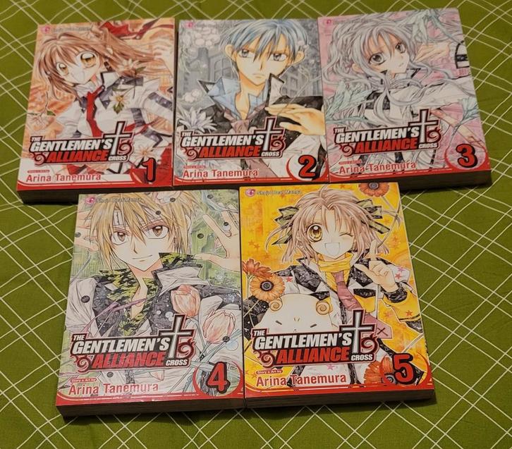 Manga's The gentlemen's alliance vol. 1 tm 5, Boeken, Strips | Comics, Gelezen, Meerdere comics, Japan (Manga), Ophalen of Verzenden