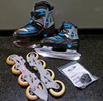 Verstelbare combo  schaatsen    maat 35 - 38, Sport en Fitness, Schaatsen, Ophalen of Verzenden, Zo goed als nieuw, IJshockeyschaatsen