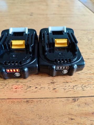 2x Makita Accu 18V 2.0Ah - nieuw beschikbaar voor biedingen