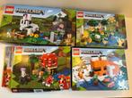 5x Minecraft Lego Sets - 4 met de Doos! 21165,81,78,79,67, Ophalen of Verzenden, Nieuw, Complete set, Lego