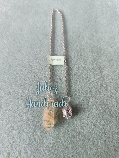 Pendels natuursteen "Juliez Handmade", Sieraden, Tassen en Uiterlijk, Edelstenen, Nieuw, Ophalen of Verzenden