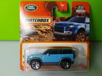 Matchbox - 2020 Land Rover Defender 90 [blauw] 1/60 MIB, Ophalen of Verzenden, Nieuw, Auto
